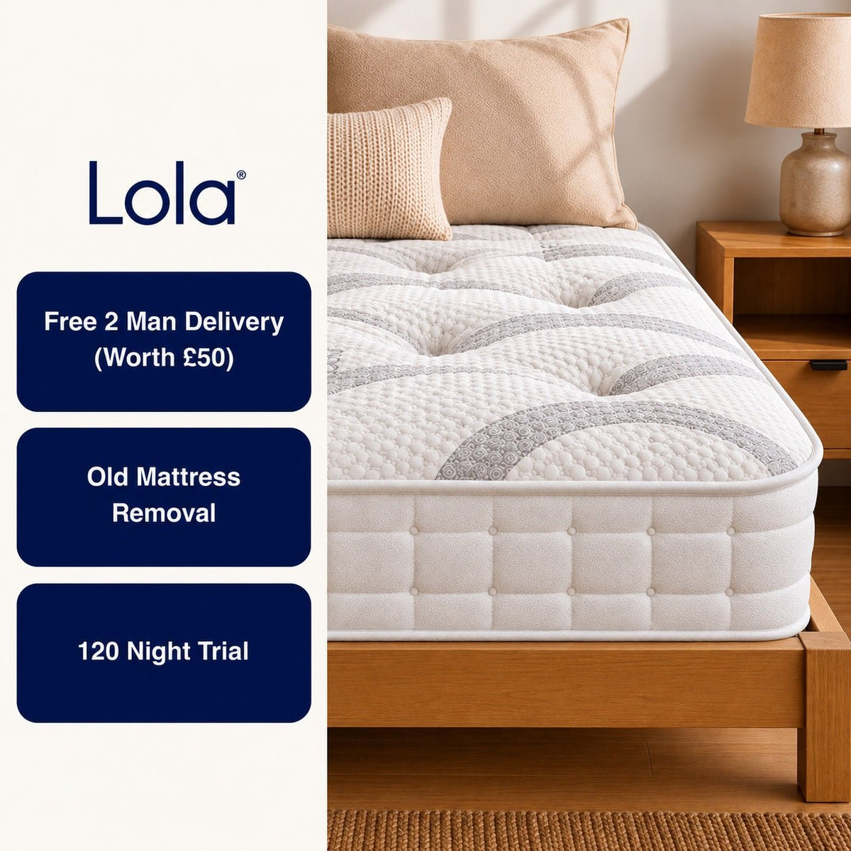 Lola Memory Pocket Mattress - Lola Sleep