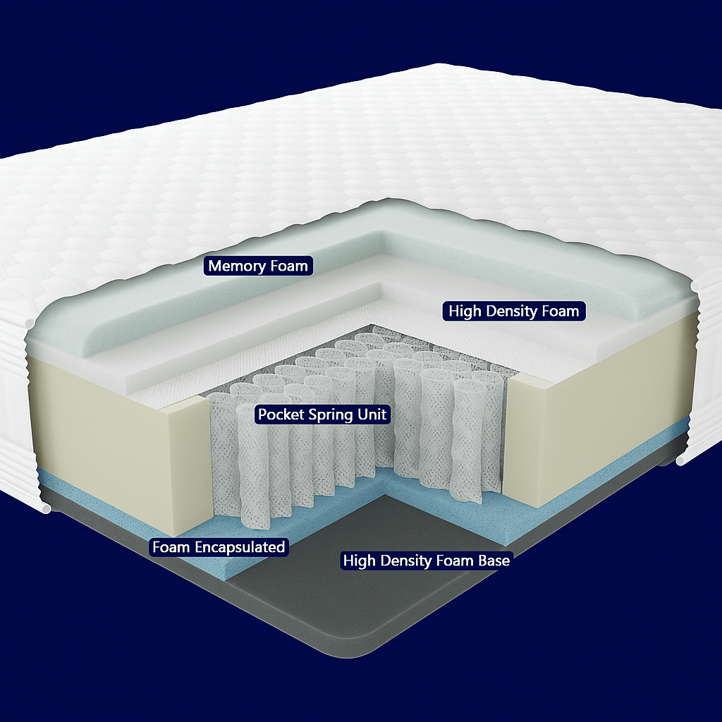 Lola® Original Pressure Relief Hybrid - Lola Sleep