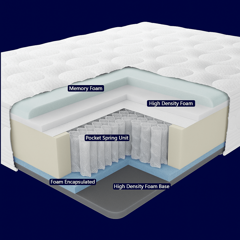 Lola® Premium Pressure Relief Hybrid - Lola Sleep