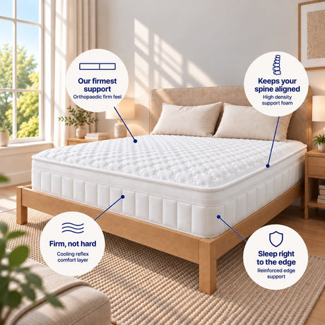 Lola Ortho Hybrid Mattress - Lola Sleep