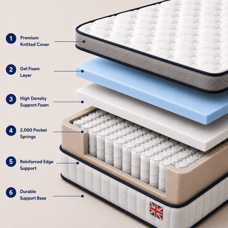 Lola Performance Hybrid Mattress - Lola Sleep