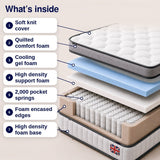Lola Performance Hybrid Mattress - Lola Sleep