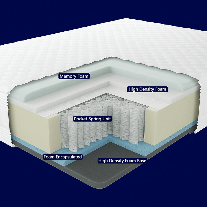 Lola® Essential Pressure Relief Hybrid Mattress