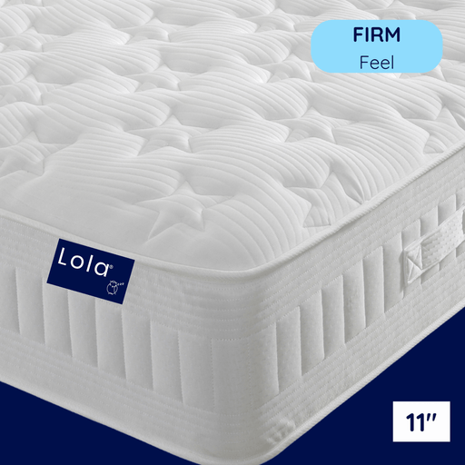 Lola Premium Orthopaedic Mattress with 1,500 pocket springs and support foam for superior support